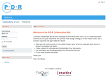 Tablet Screenshot of collaboration.p-d-r.com